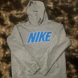Nike Men's Gray Hoodie